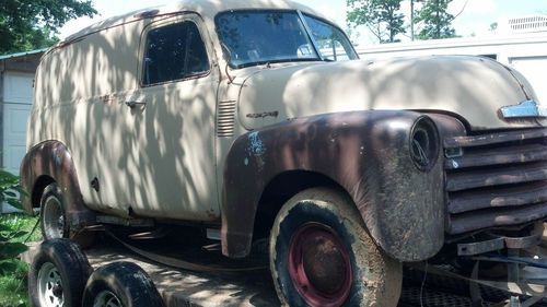 1953 chevy chevrolet panel truck van