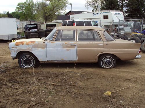 1964 mercedes benz 190d   project car