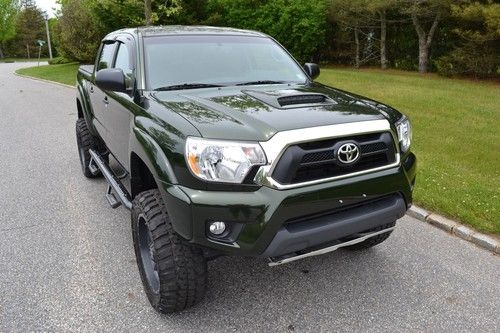 2012 toyota tacoma  off road trd  with 736 miles &amp; dealer installed super charge