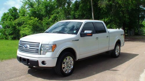 2010 ford f-150 platinum crew cab 4x4  no reserve!!!