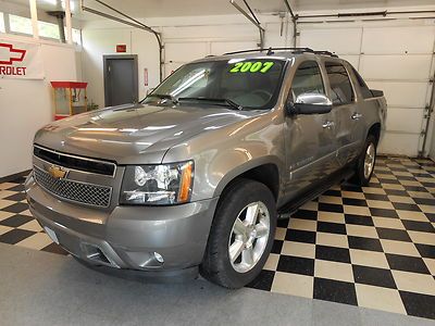 2007 avalanche 4x4 ltz no reserve salvage rebuildable leather sunroof