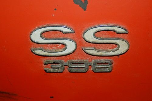 1969 chevelle ss 396 hugger orange 12 bolt disc brakes real ss