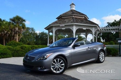 2013 infiniti g37 convertible**navi**prem pack**bose**rear sonar**auto**