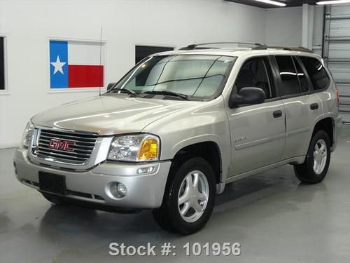 2006 gmc envoy 4.2l cruise control roof rack only 46k! texas direct auto