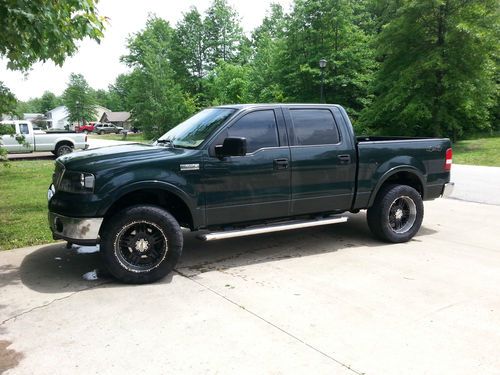 04 f-150 super crew cab 4x4 lariat loaded sunroof lifted