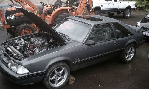 1988 ford mustang fox body built for autocross w/ griggs racing suspension kit