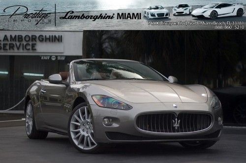 2011 maserati granturismo convertible