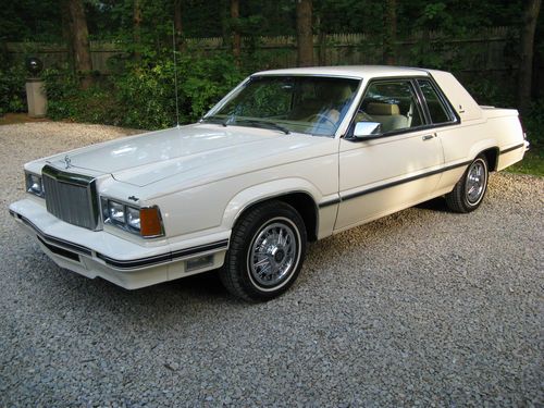 1982 mercury cougar xr-7 sedan 2-door 4.2l