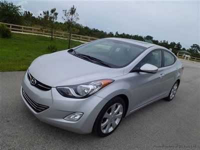 Florida elantra limited clean carfax  factory warranty  we finance   38mpg  ipod