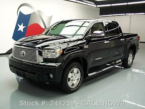 2012 toyota tundra ltd crewmax trd 4x4 nav rear cam 9k! texas direct auto