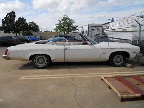 1975 oldsmobile delta 88 convertible no reserve offered by gas monkey garage