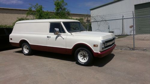 1969 chevrolet c-10 panel delivery truck. rare