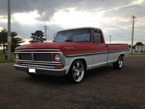 1970 Ford f100 custom hot rod lowered pickup Billet 20's 3 videos 24 pictures, image 2
