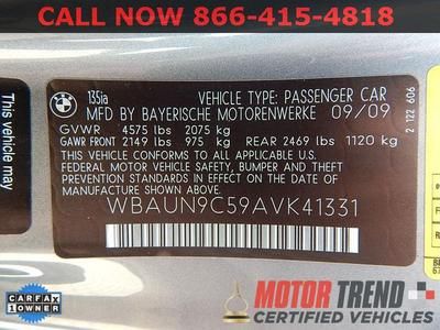 135i Convertible 3.0L loaded Sport Package Automatic, image 40