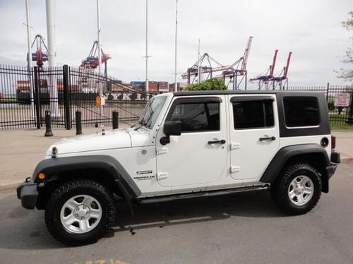 2010 jeep wrangler unlimited x sport utility 4-door 3.8l