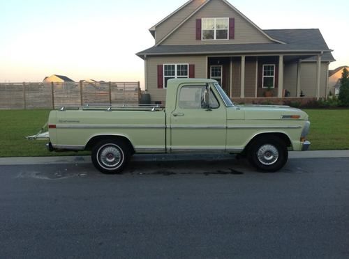 1970 ford f100 sport custom pickup