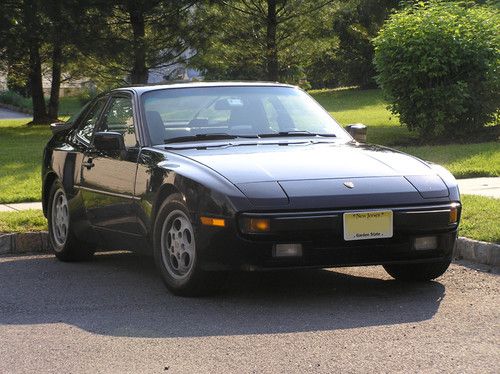 1988 porsche 944, black, 5-speed - reasonable reserve