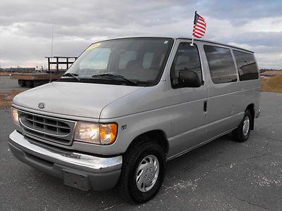 1999 ford e150 xlt 8 passenger van 4.6l v8 full power