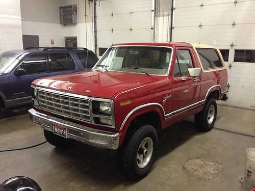 1981 ford bronco custom sport utility 2-door 5.8l