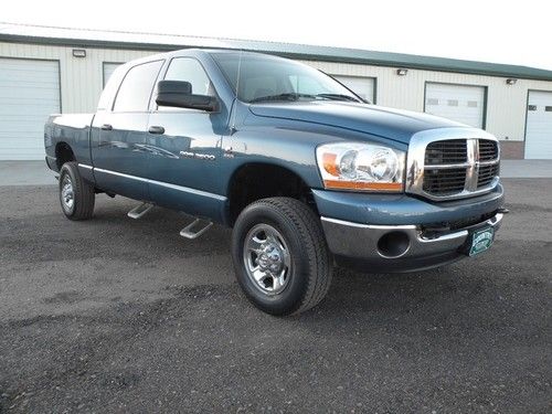 2006 dodge ram 2500 4x4 5.9 diesel mega cab slt automatic