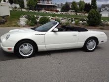 2003 ford thunderbird convetible selling @ no reserve!!!!!!!!!