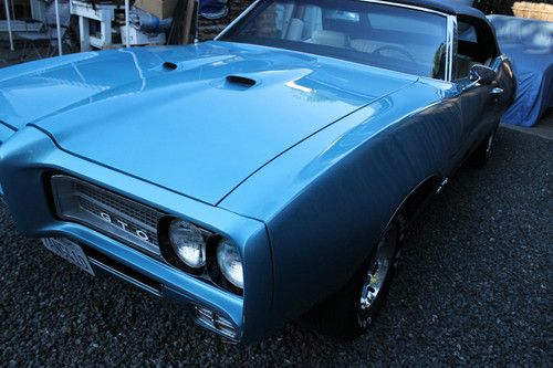 1969 pontiac gto convertible