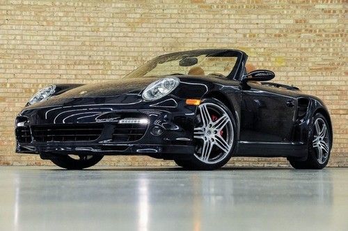 2008 porsche 911 turbo cabriolet! navigation! gt2 seats! tiptronic! only 30k mi!