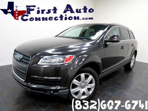 2007 audi q7 4.2l quattro premium loaded panoramic leather cam htd free shipping