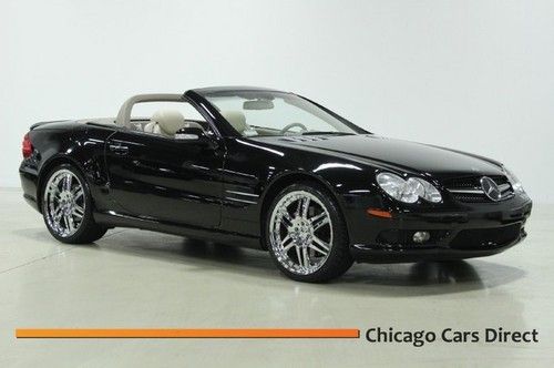 03 sl500 sport nav sl2 pkg chrome 20s xenon bose clean