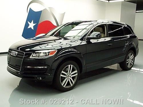 2008 audi q7 3.6 premium awd pano sunroof nav 20's 40k texas direct auto