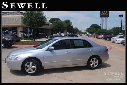 04 honda accord ex-l leather 6 cd changer heated seats sunroof low miles