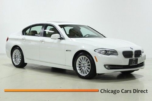 11 535i idrive navigation premium cold pkg ipod split fold seats 29k mls