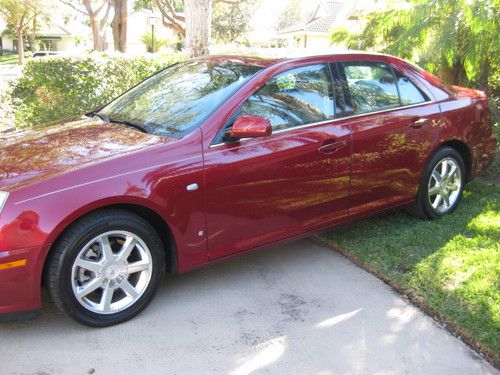 2007 cadillac sts florida 1 owner v6 moonroof 13k miles  wont last long!!!