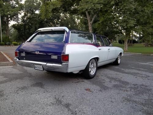 1970 Chevelle Wagon. Attention Grabbing Street Rod! Not Your Grandparents Wagon!, image 6