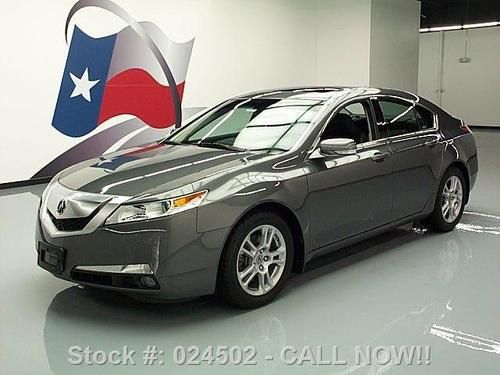 2009 acura tl heated leather sunroof paddle shift 46k texas direct auto