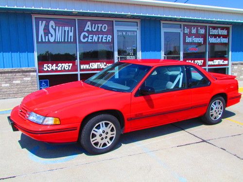 1993 chevrolet lumina euro, one owner, red, low miles, survivor, like new