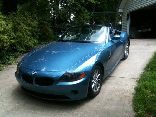 2004 bmw z4 2.5i convertible 2-door 2.5l - just 95.000 miles