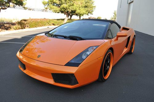 2008 lamborghini gallardo spyder e gear