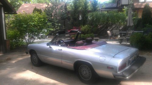 1979 alfa romeo spider veloce convertible 2-door 2.0l