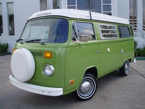 Westfalia camper, nicely restored