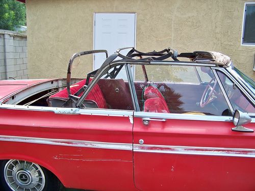 1963 Plymouth Fury Convertible!California Black Plate Car! Mopar Rare, image 7