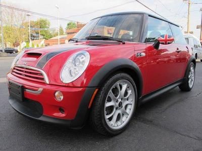 2006 mini cooper s supercharged red black  1 owner gps navigation automatic