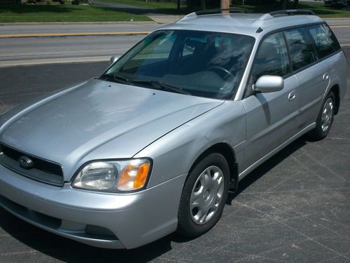 2003 subaru legacy l wagon 4 door flood salvage rebuild repairable project 2.5l