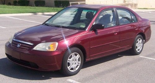 2002 honda civic lx 4 door sedan - runs and drives great - automatic