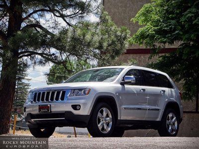 2011 jeep grand cherokee 4wd overland 20" nav rearview loaded