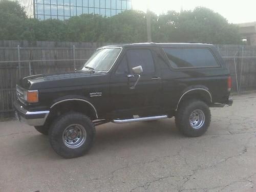 1988 ford bronco truck runs great clean texas title runs great 4x4 6inch lift, US $8,800.00, image 2