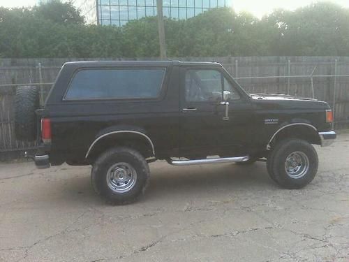 1988 ford bronco truck runs great clean texas title runs great 4x4 6inch lift, US $8,800.00, image 4