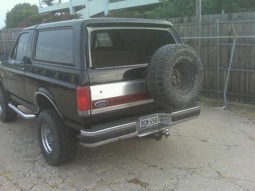 1988 ford bronco truck runs great clean texas title runs great 4x4 6inch lift, US $8,800.00, image 8