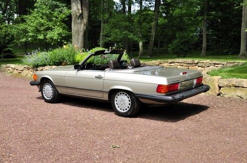1988 mercedes 560sl, image 2
