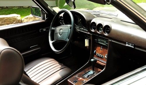 1988 mercedes 560sl, image 4